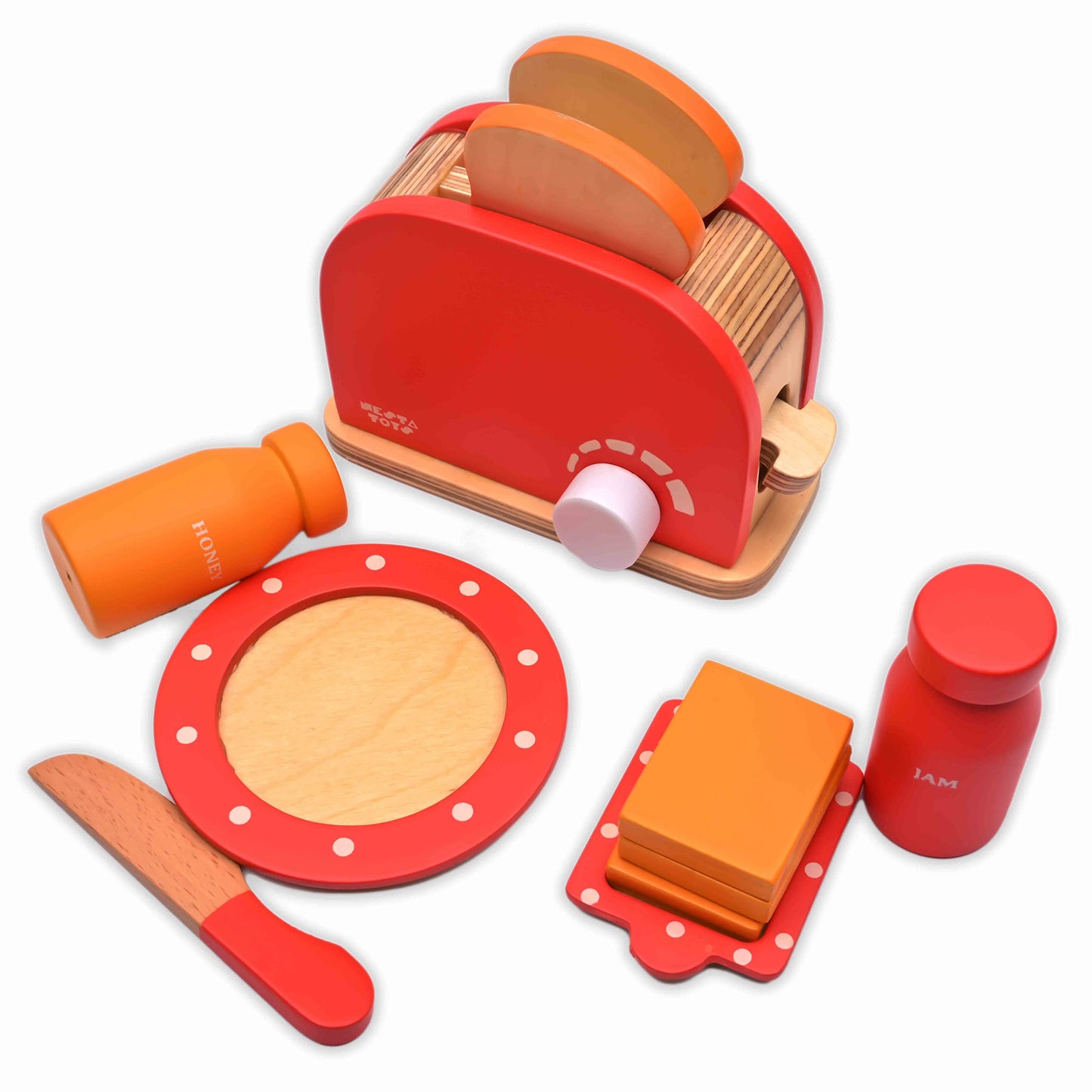 Nesta Toys - Pretend Toaster Set