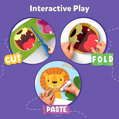 Skillmatics Snip Snip- Scissor Skills Activity Book - Multithemed - Aaram Parents