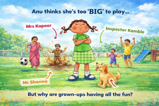Biggies Don’t Play | Children’s Book for Age 3+ | Children’s Picture Book About Growing Up, Imagination & Outdoor Play | Bedtime Story for Ages 3+