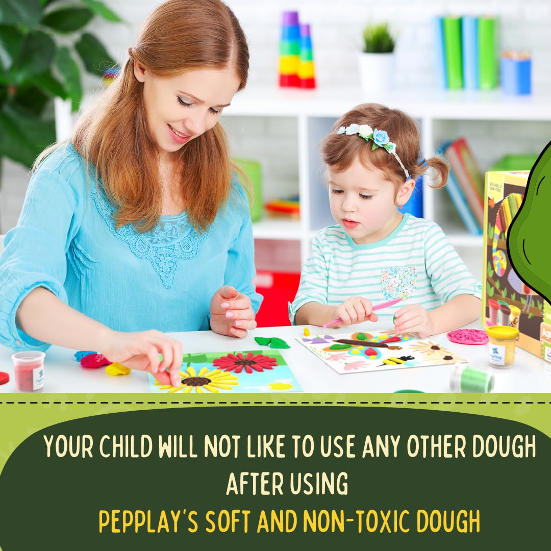 PepPlay Clay Dough Art Kit- 3 Variants - Aaram Parents