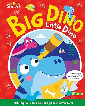 Big Dino Little Dino (Seek and Find Spyglass Books) - Aaram Parents