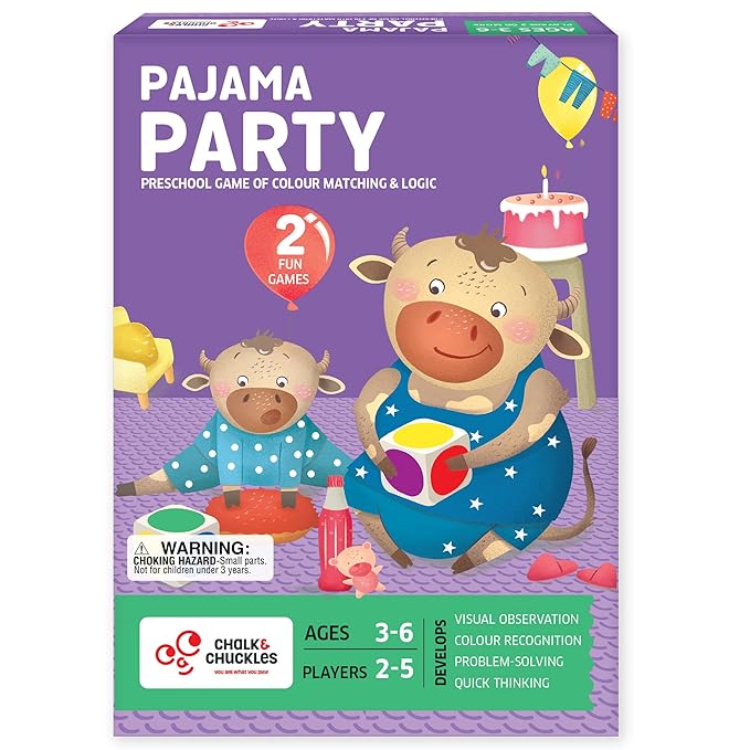 Chalk & Chuckles- Pajama Party Game