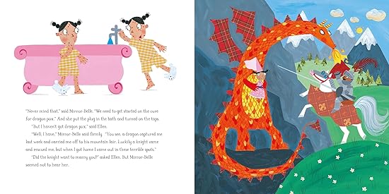 Princess Mirror-Belle and the Dragon Pox - Aaram Parents