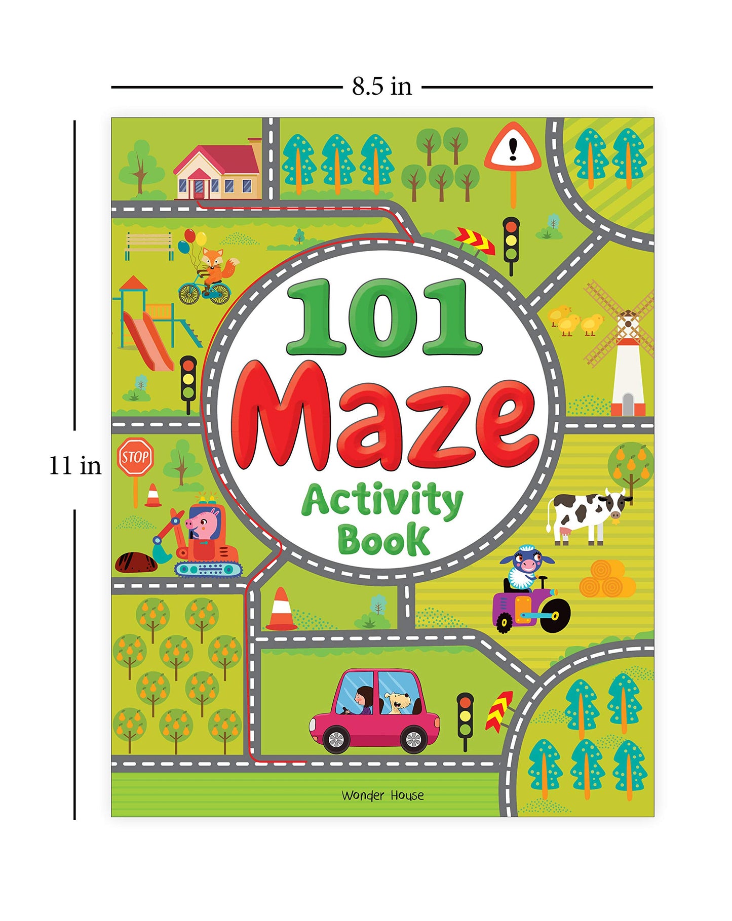 101 Maze Activity Book: Fun Activity Book for Children