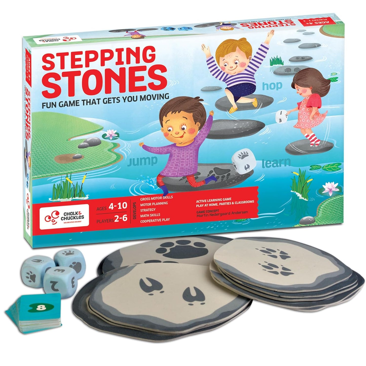 Chalk & Chuckles- Stepping Stones Game
