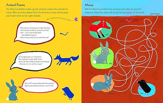 The Rhyming Rabbit Sticker Book - Aaram Parents