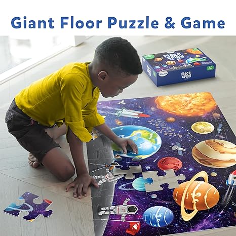 Skillmatics Piece & Play - Up in Space Puzzle - Aaram Parents