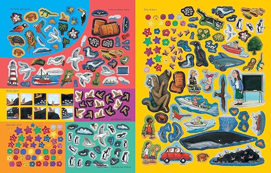 The Snail and the Whale Sticker Book - Aaram Parents