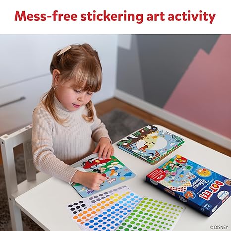Skillmatics Dot it Disney Edition Craft Kit (Mess-Free Stickering Activity) (Multicolor) - Aaram Parents