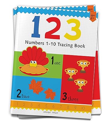 Preschool Activity Book: 123 - Numbers 1-10 Tracing Book For Kids - Aaram Parents