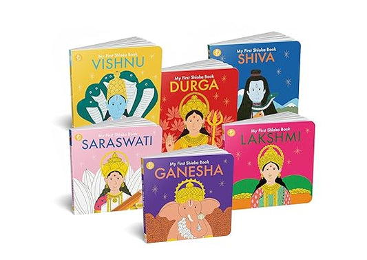 My First Shloka Book, Set of 6 - Aaram Parents