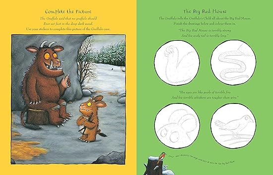 The Gruffalo's Child Sticker Book - Aaram Parents