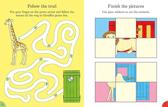 Dear Zoo Sticker Activity Book - Aaram Parents