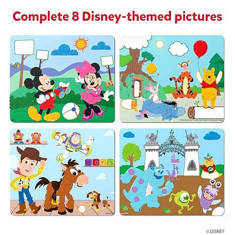 Skillmatics Dot it Disney Edition Craft Kit (Mess-Free Stickering Activity) (Multicolor) - Aaram Parents