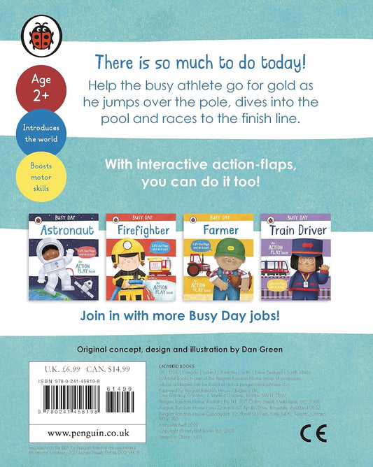 Busy Day: Athlete: An action play book