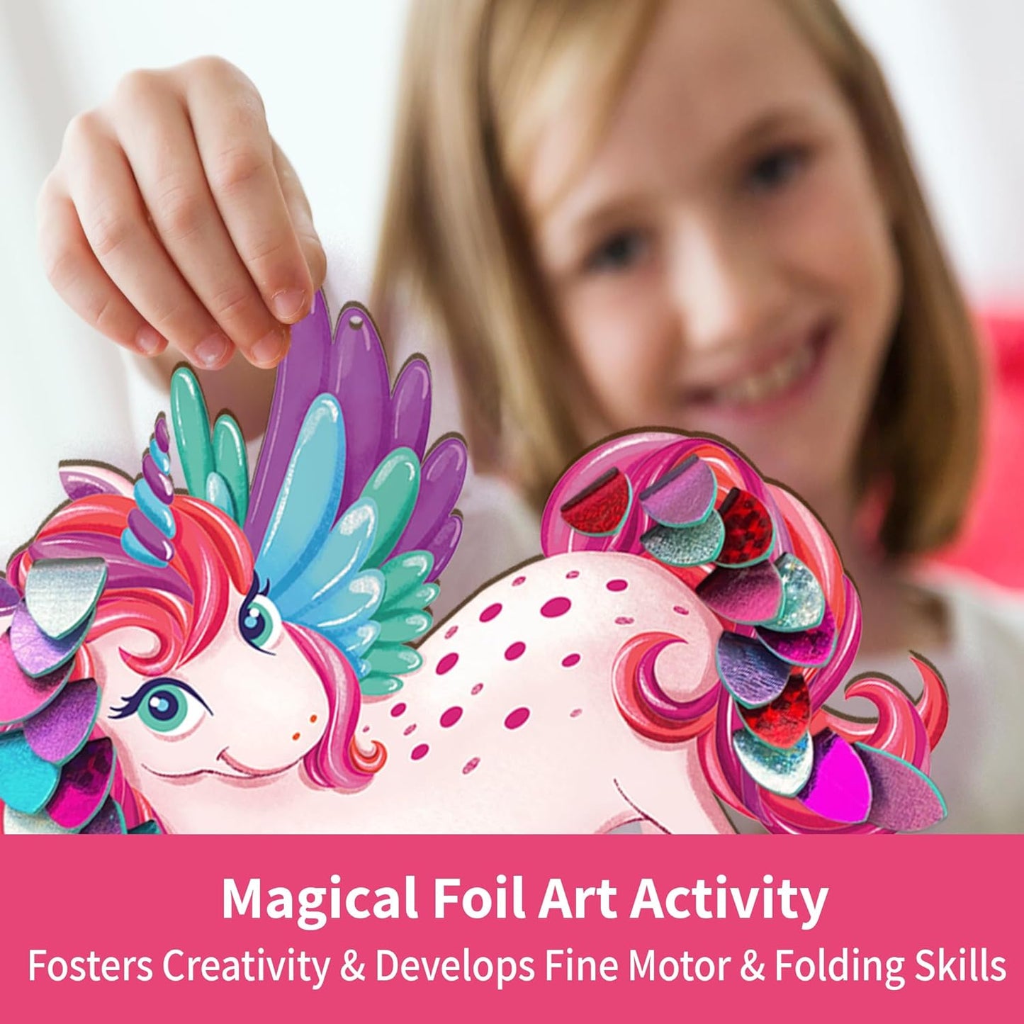 Chalk & Chuckles- Art Foil Art - Magical Friends