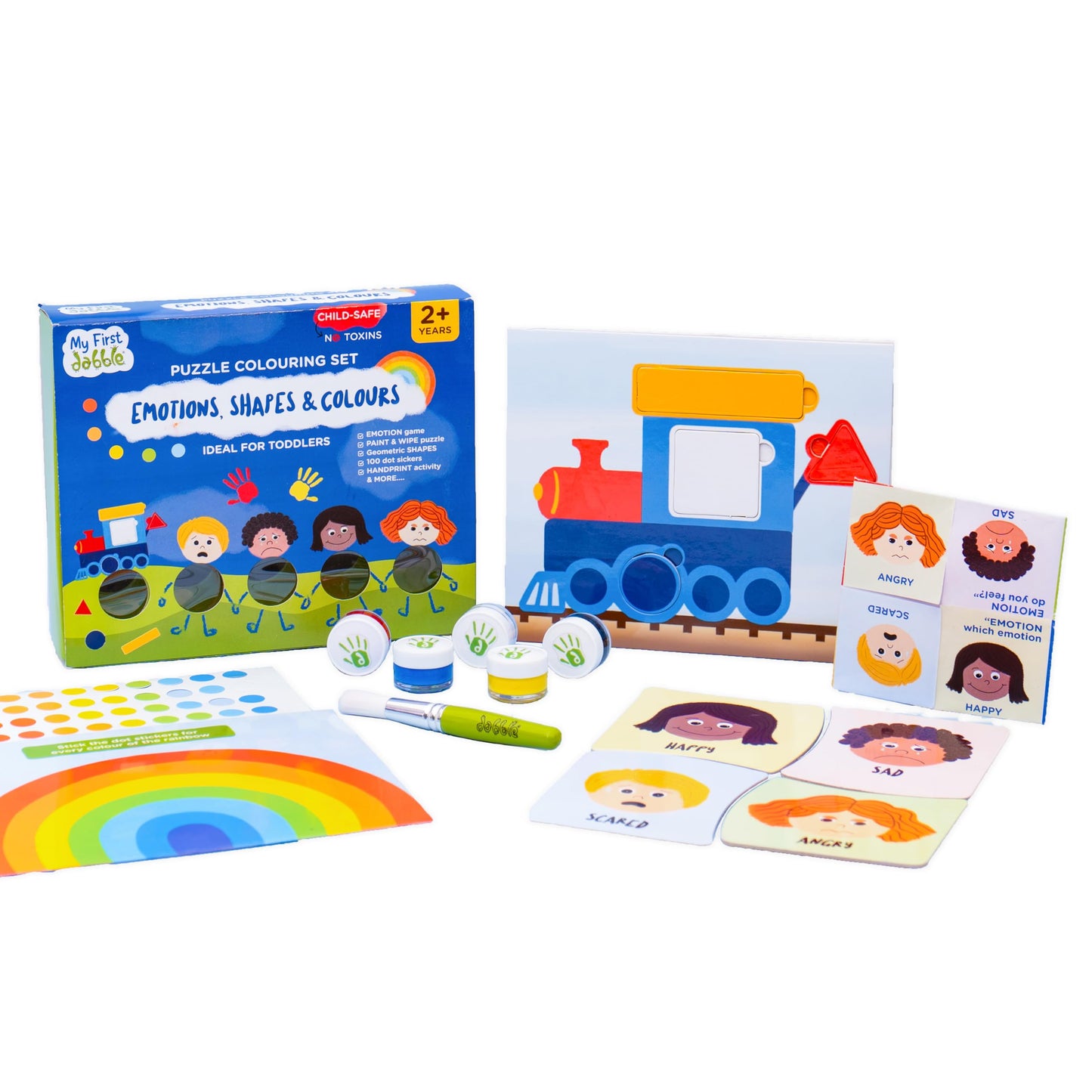 Dabble My First Shape Explorer Stamp Kit - Aaram Parents