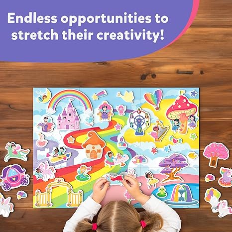 Skillmatics Creative Toy Magnetopia - Princess & Unicorn Land - Aaram Parents