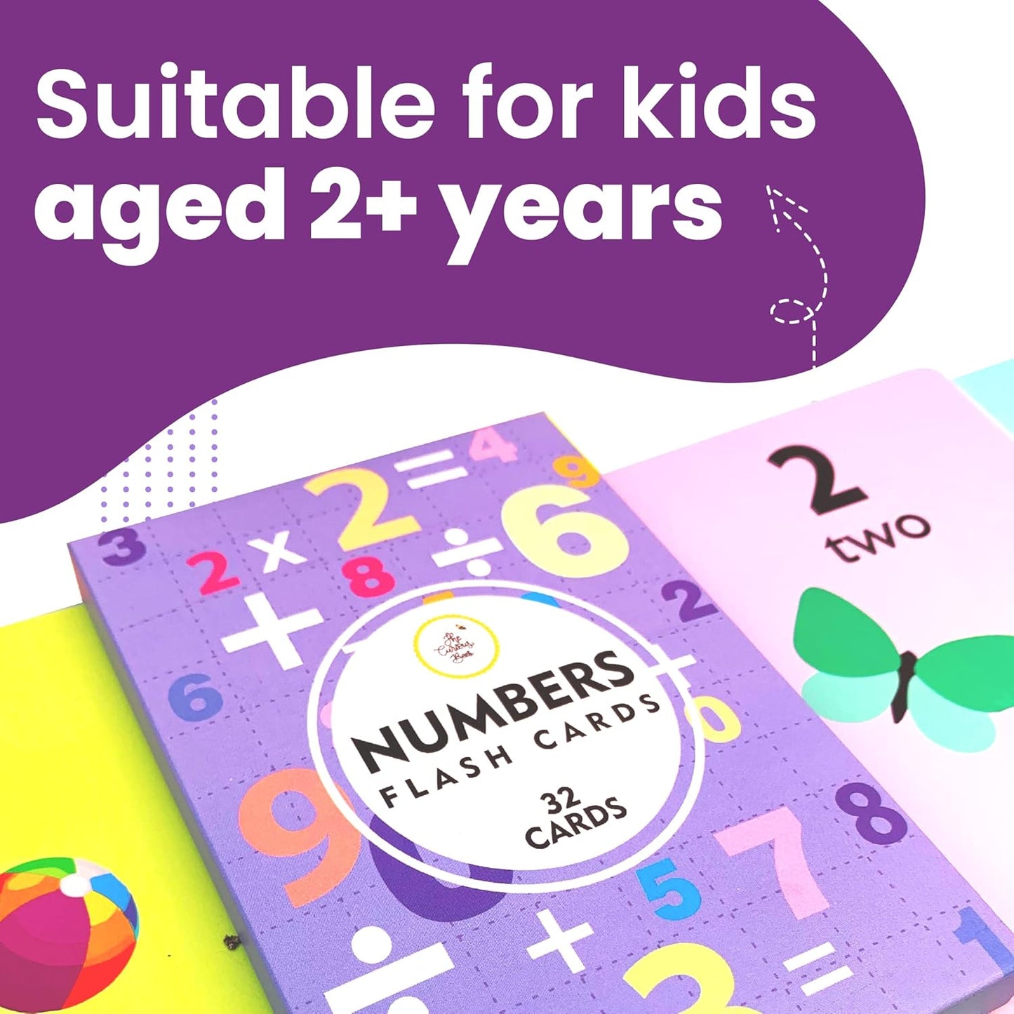 The Curious Bees Flash Cards - High Contrast New Born Anti-Glare Cards & Other Variants