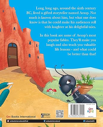 Story book: Aesops Fables- All-time Treasured Stories for Children ( Large Print) - Aaram Parents