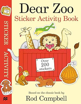 Dear Zoo Sticker Activity Book - Aaram Parents
