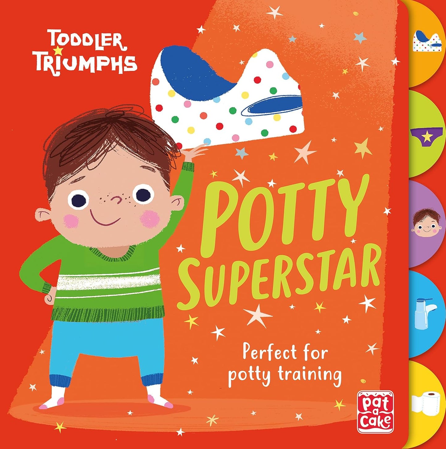 Potty Superstar: A potty training book for boys - Aaram Parents