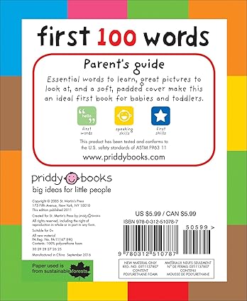 FIRST 100 WORDS - Aaram Parents