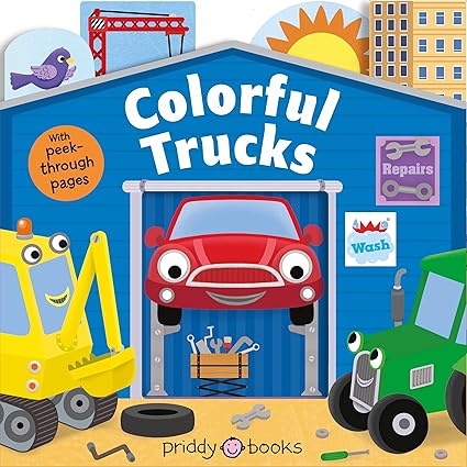 Tiny Tots Peep-Through: Colorful Trucks - Aaram Parents