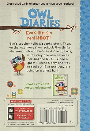 Owl Diaries #2: Eva Sees a Ghost (BRANCHES) Rebecca Elliot - Aaram Parents