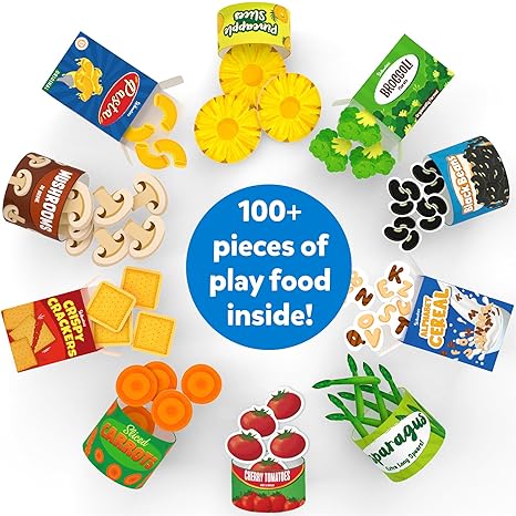 Skillmatics Grocery Set - 100+ Pieces - Aaram Parents