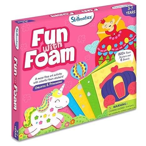 Skillmatics Fun with Foam Sticker Craft Kit - Aaram Parents
