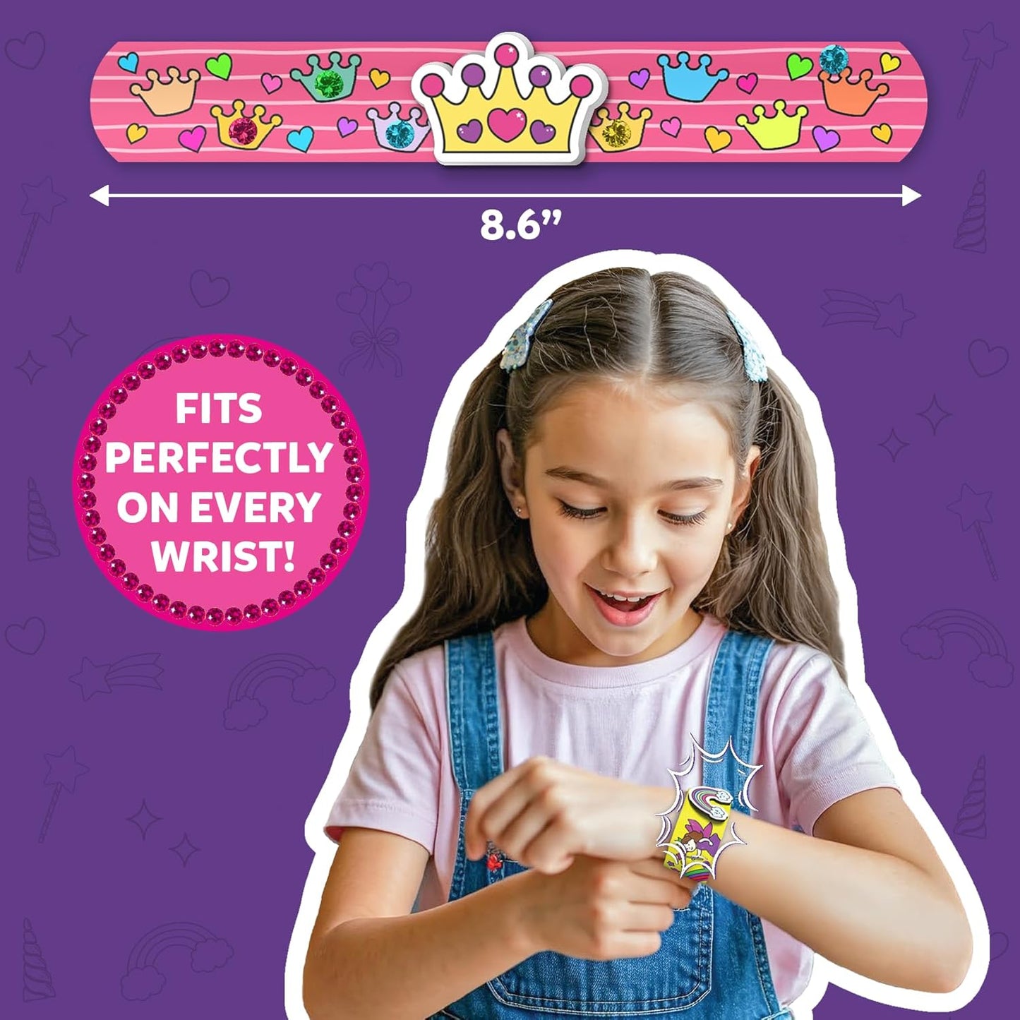 Skillmatics Craft Activity - Snap Bandz Unicorns & Princesses