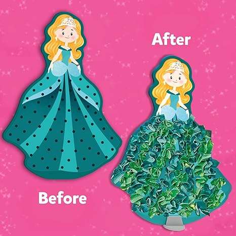 Skillmatics Poke in Art Craft Kit - Magical Princesses - Aaram Parents