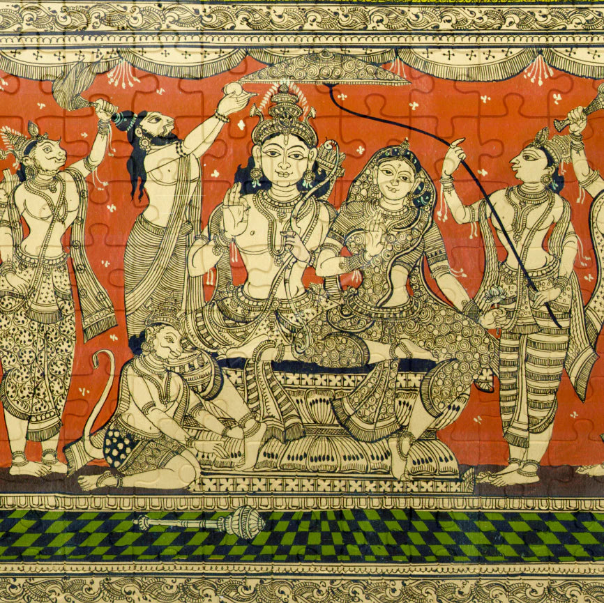 Aurva- Pattachitra - Handcrafted Storyboards - 500pcs puzzle