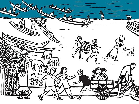 An Indian Beach - By Day and Night - Aaram Parents