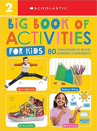 Big Book of Activities for Kids: Scholastic Early Learners (Activity Book) - Aaram Parents