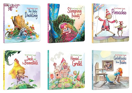 My first Illustrated Fairytale Board Book - The Ugly Duckling Board Book - Aaram Parents