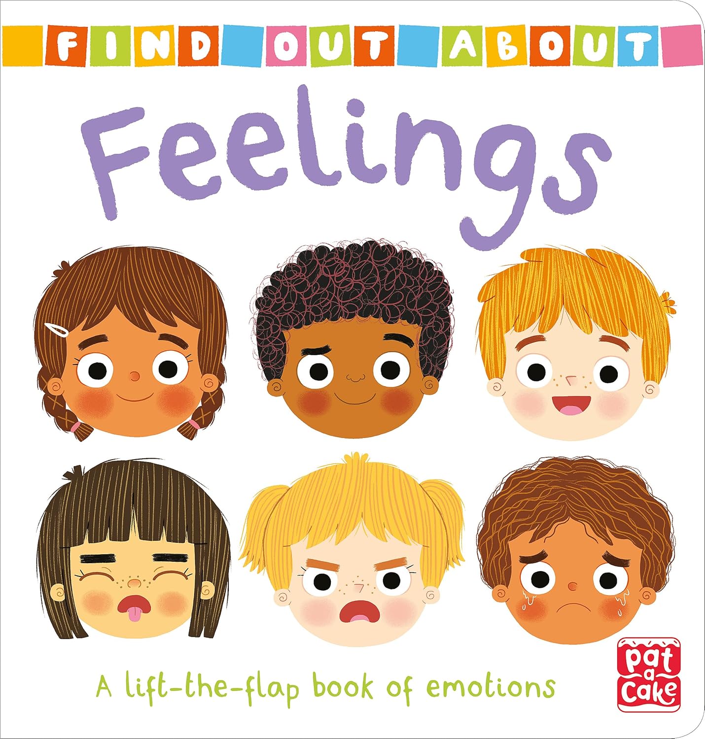 Feelings: A lift-the-flap board book of emotions - Aaram Parents