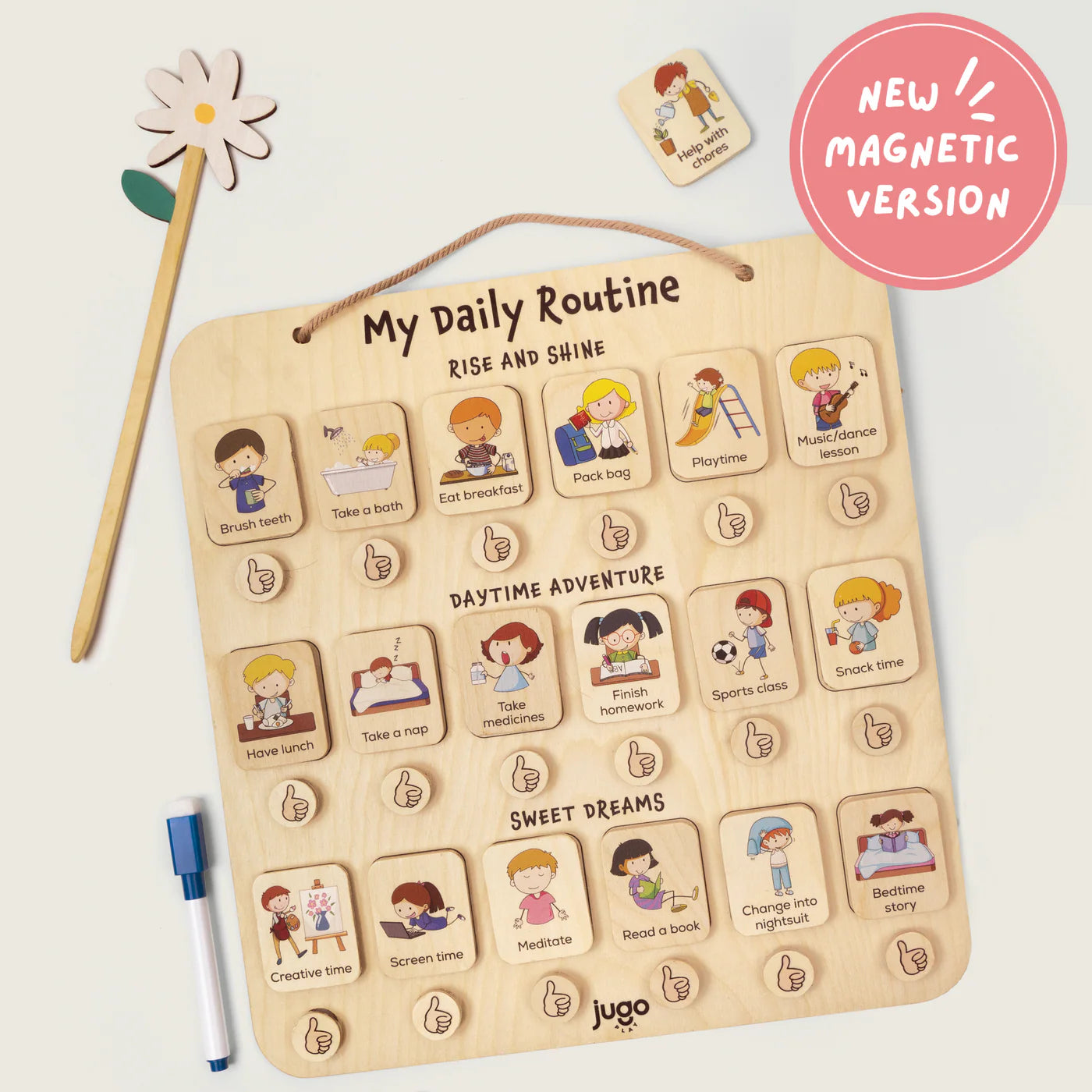 Jugo Play- My Daily Routine (Magnetic)