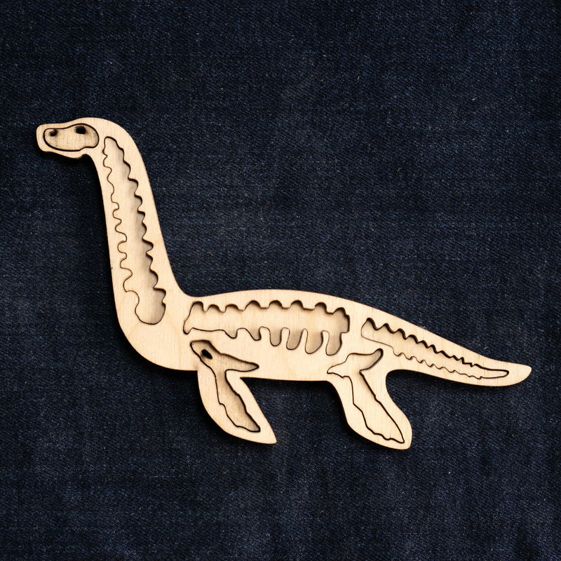 Bombay Toy Co- Montessori Puzzle Toy | Dinosaur Fossil Puzzle Toy | Set of 4