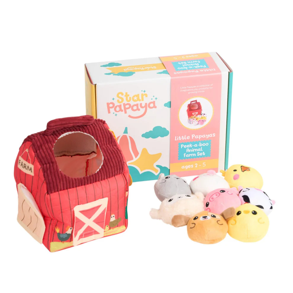 Star Papaya- Farmyard Peek-a-Boo House