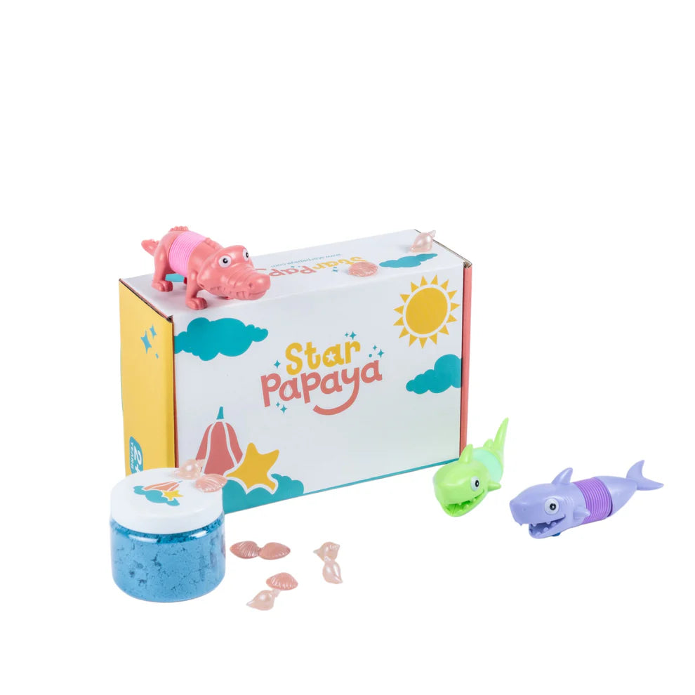 Star Papaya- Sea Creatures on the Beach