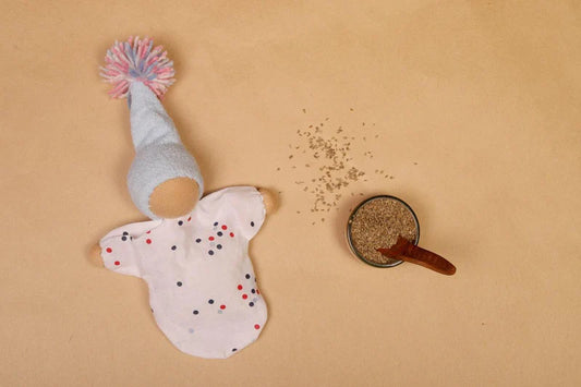 Bombay Toy Co- Aromatic Ajwain Doll for Kids | Microwavable Sensory Aid