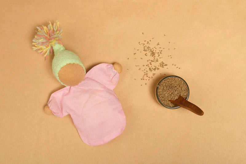 Bombay Toy Co- Aromatic Ajwain Doll for Kids | Microwavable Sensory Aid