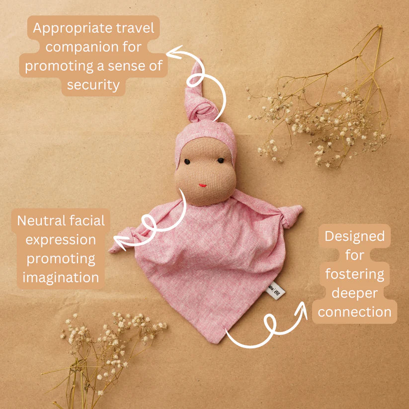 Saha- Rumi - Handmade Waldorf doll