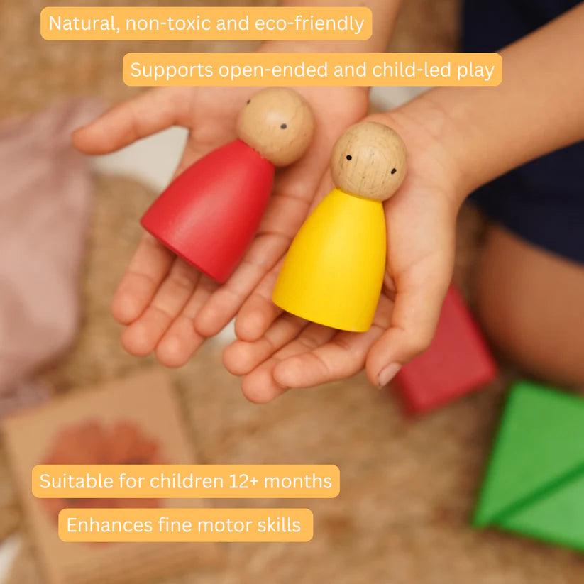 Saha- Treasure Trove 2.0 - A collection of open-ended toys for 12+ months children
