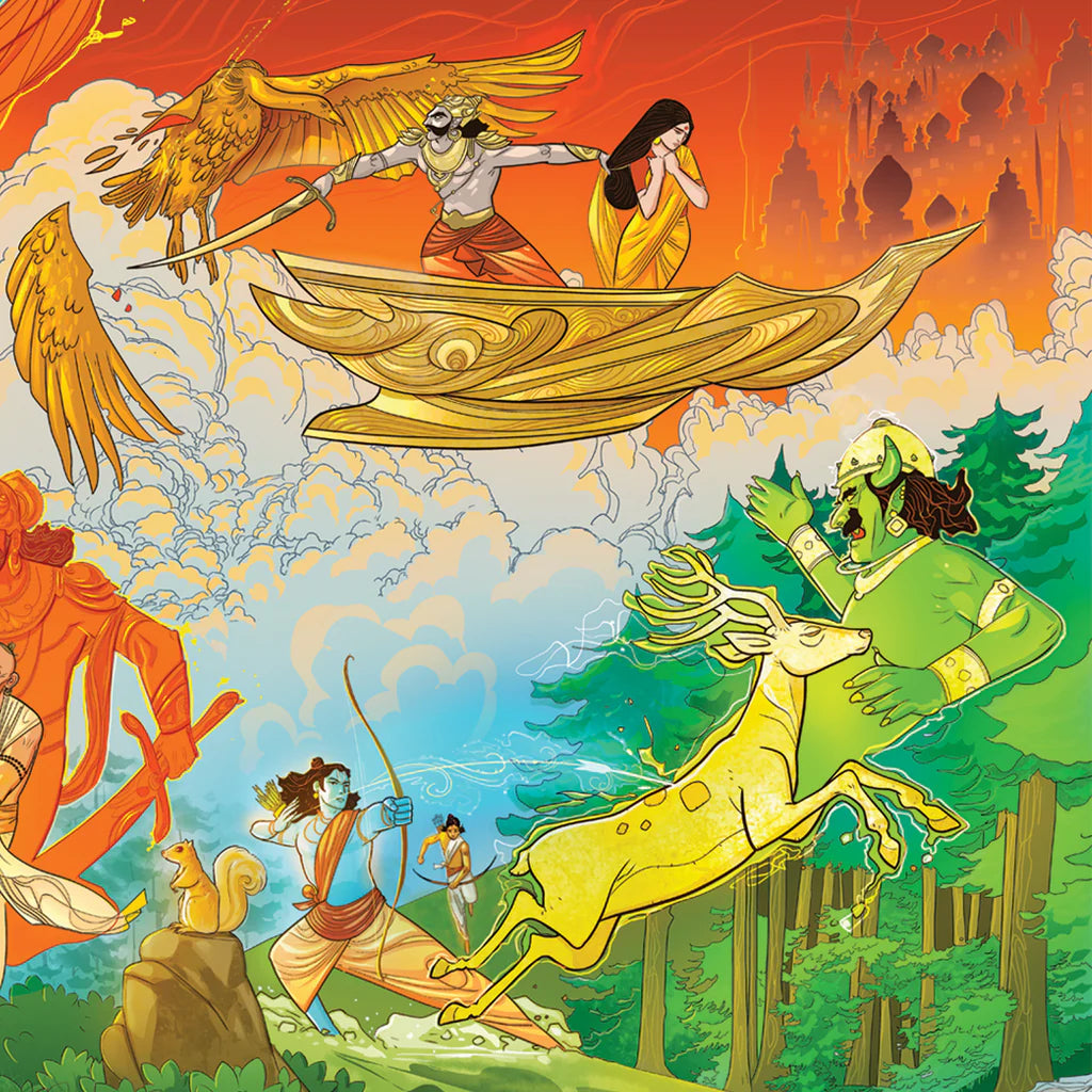 Aurva- Vanavas- The Ramayana Chronicles - 100pcs puzzle