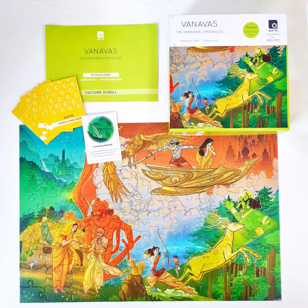 Aurva- Vanavas- The Ramayana Chronicles - 100pcs puzzle
