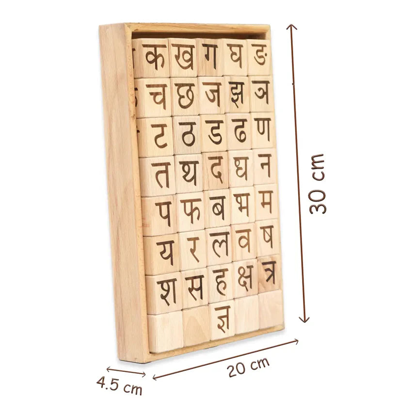 MoonToys- Educational Blocks Set (5-In-1) - Hindi