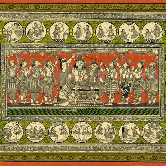 Aurva- Pattachitra - Handcrafted Storyboards - 500pcs puzzle